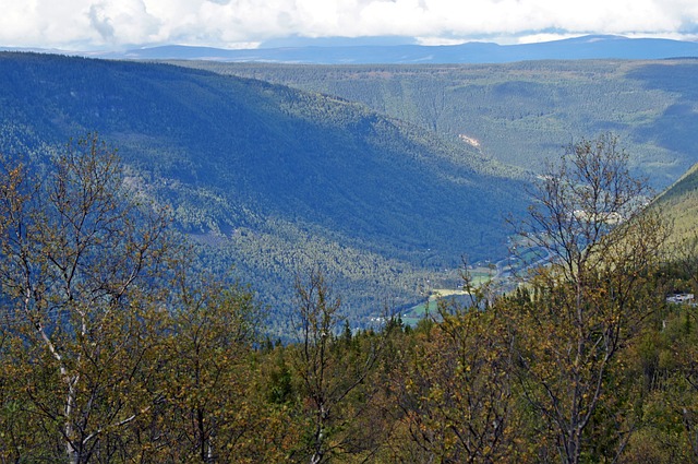 Noruega, Rjukan, Natureza, Montanha