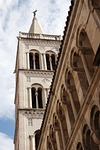 historical tower, zadar, croatia