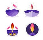 diwali, lamp, festival