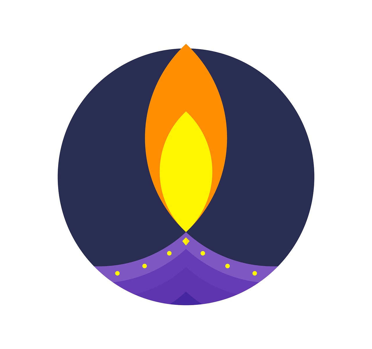 Download Diwali Lamp Icon Royalty Free Stock Illustration Image Pixabay