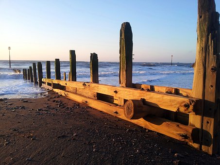 Playa, Teignmouth, Devon, Reino Unido