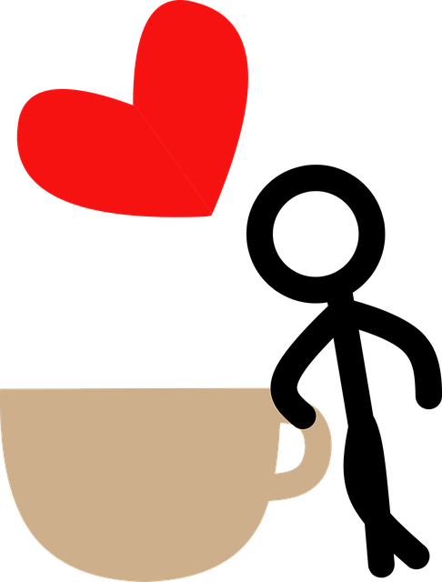 Free Coffee Heart vector and picture