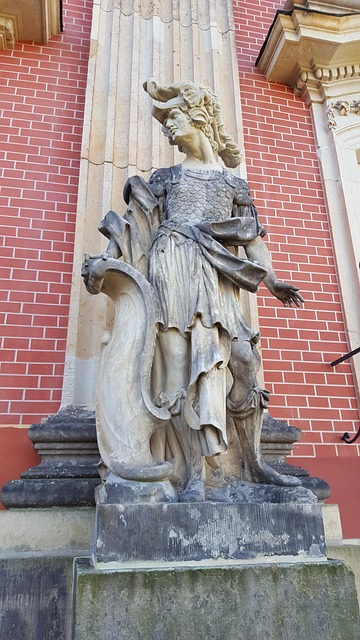 Statue, Frauen, Frau, Skulptur, Alt