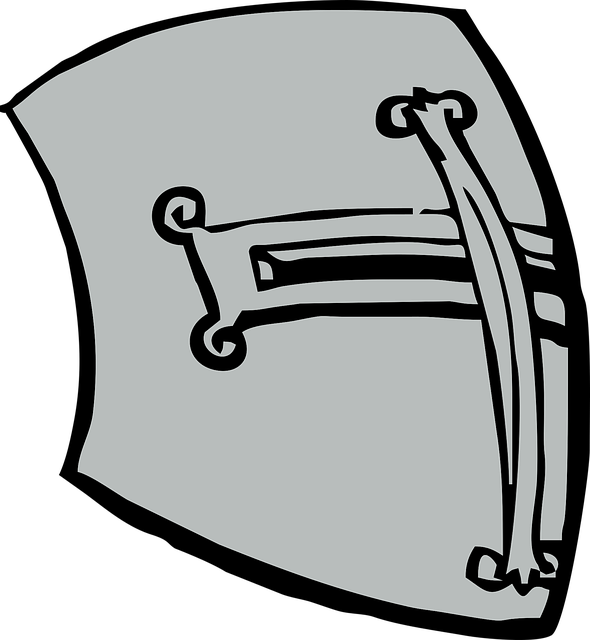 Free helmet medieval military vector