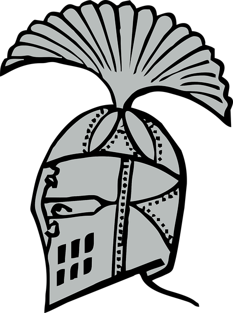 Free helmet medieval military illustration