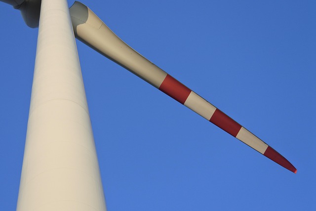 Free Blue Sky Windmill photo and picture