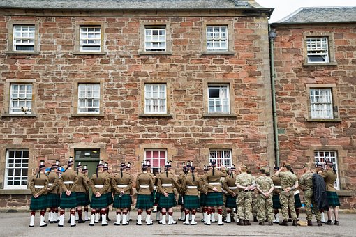 Appell, Schottland, Fort George, Kaserne