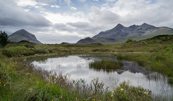 See, Berge, Rauh, Landschaft, Natur