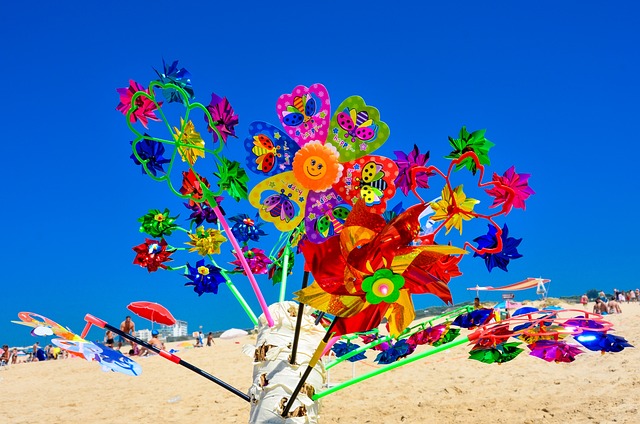 Strand, Windspiel, Natur, Dekoration