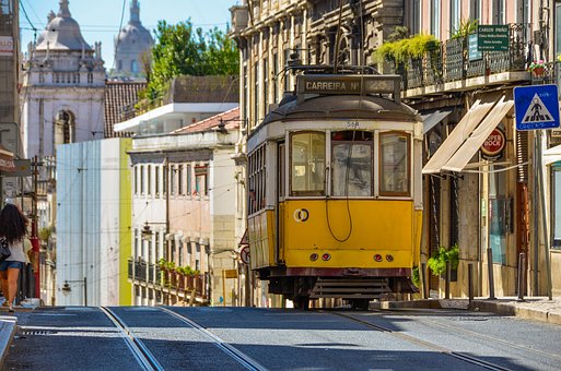 Tranvía Amarillo Transporte público Lisboa, Tranvía Amarillo