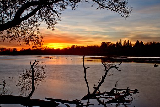 Free Sunset Water photo and picture