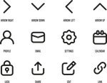icons, web, symbols