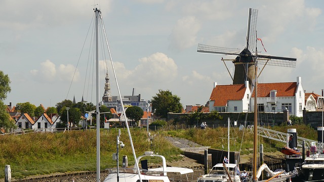 Nordsee, Zeeland, Yachhafen, Veere