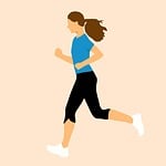 running, woman, fitness