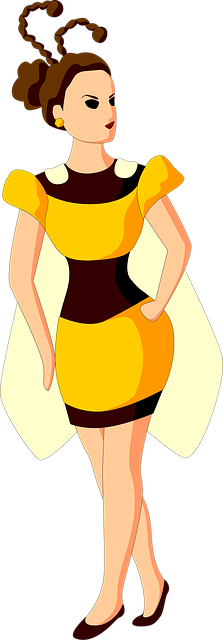 Free dress costume woman illustration