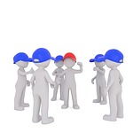group of people, movement, trade union