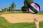 volleyball, play, beach volleyball