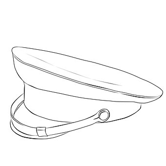 Kleuren, Piek Cap, Vector, Tekening