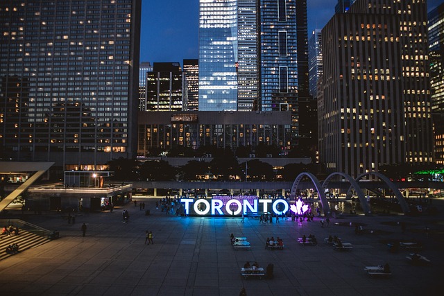 Free Toronto Night photo and picture