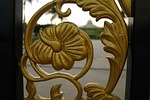 decorative detail, golden, ornamental