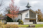 cemetery chapel, cemetery, chapel