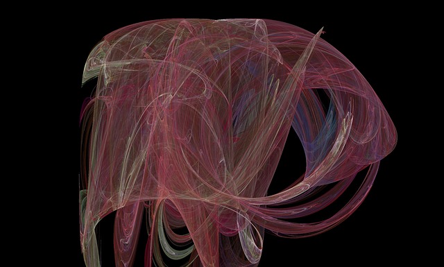Free fractal gradation colorful illustration