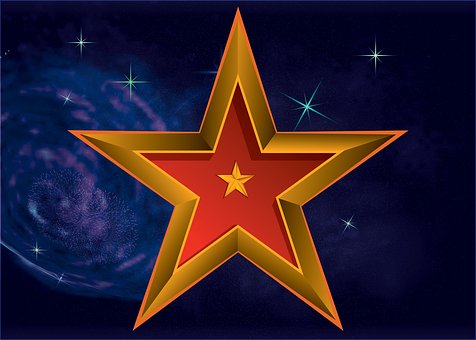 Star, Gold, Stil, Sheen, Luxus, Schöne