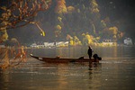 fischer, lake, fishing
