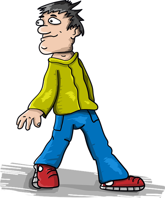 Mann, Der Charakter, Cartoony