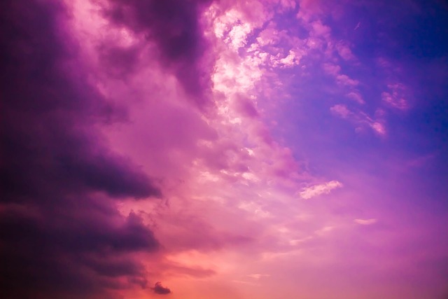 Wolke, Himmel, Spätnachmittag