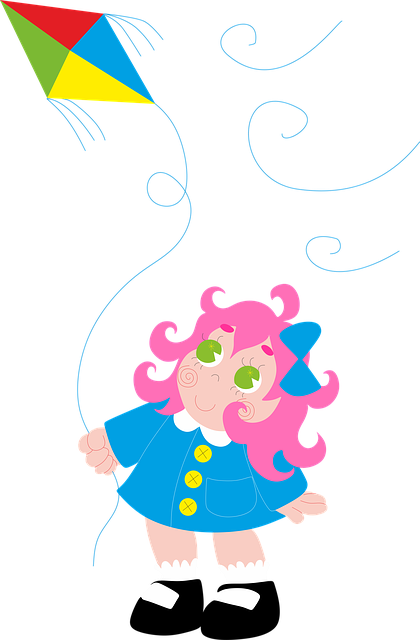 Free chick little girl bebe illustration