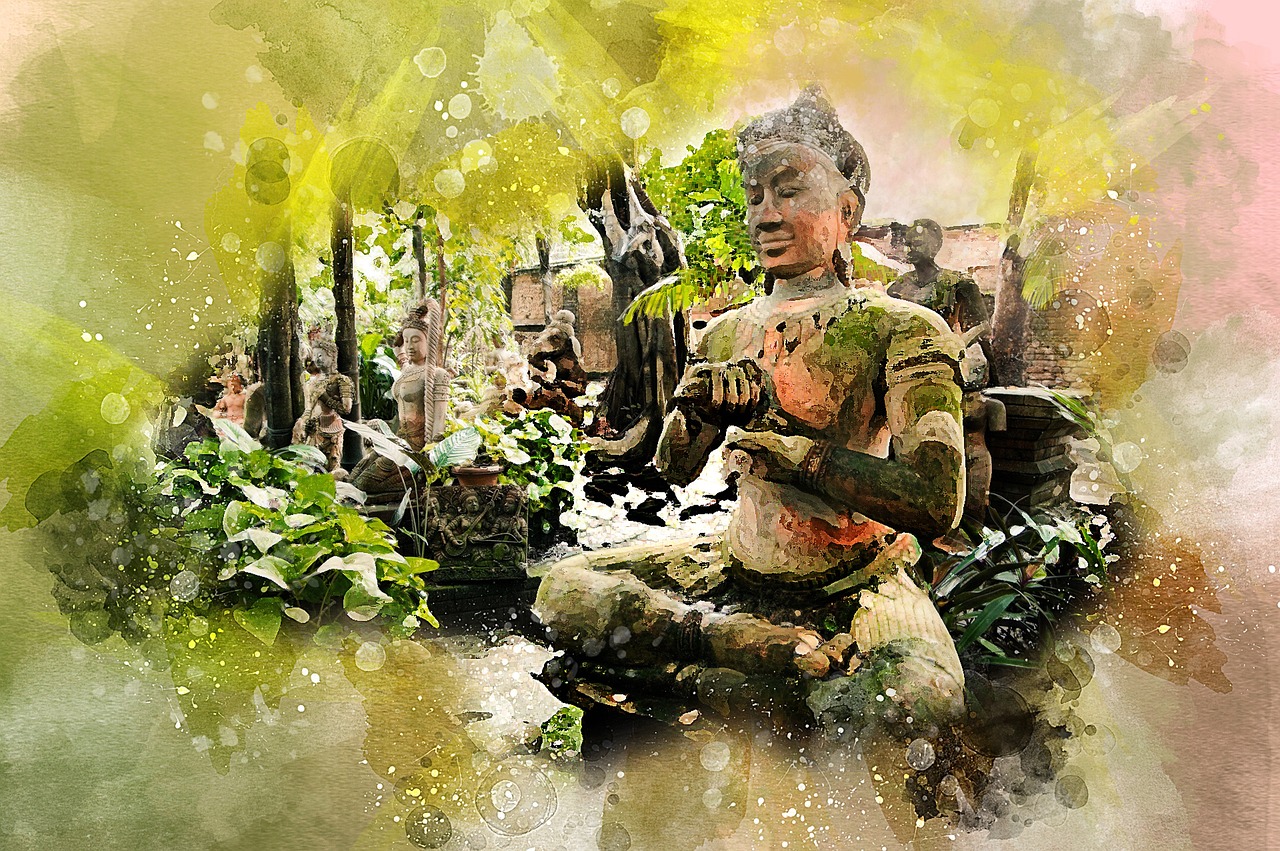 Buddha - free online jigsaw puzzle photo