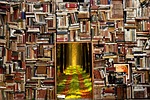 books, story, forest