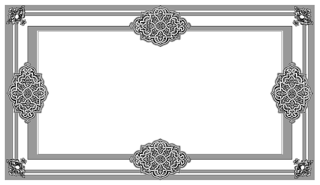 Free frame border celtic illustration