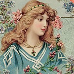 woman, victorian, girl