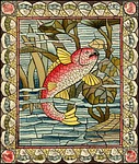 fish, underwater, cubism