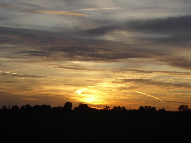 Free Sunset Colorful photo and picture