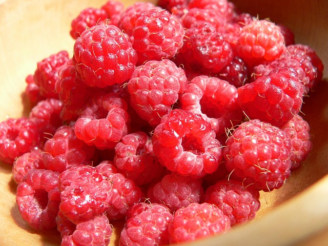 Himbeeren, Natur, Waldfrucht, Beere