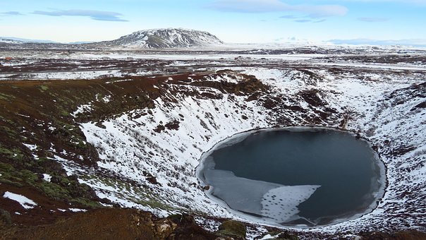 Free Iceland Kerid photo and picture