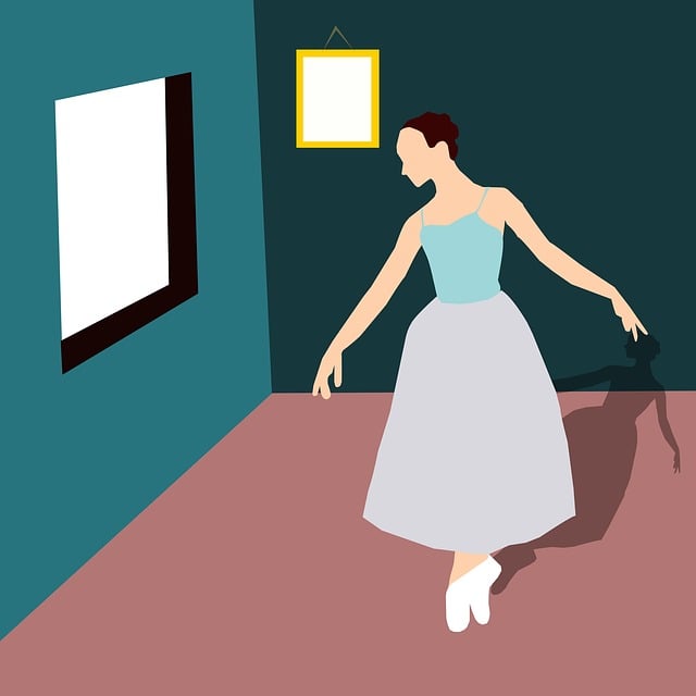 Free ballet dancer ballet old-fashioned illustration