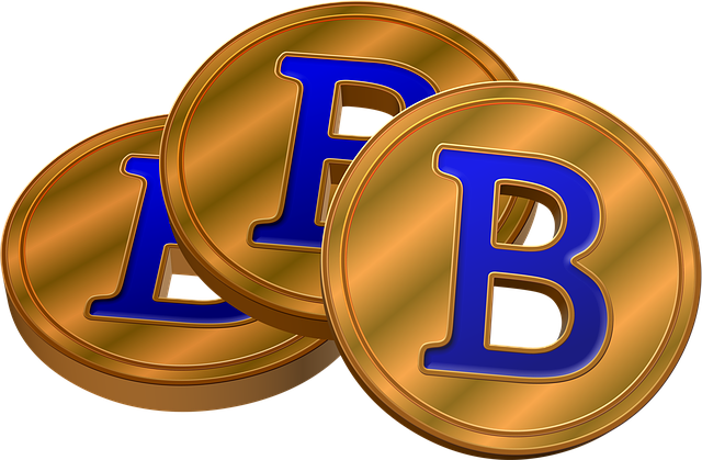 Free bitcoins coin money illustration