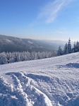 snow, winter, the ski slope