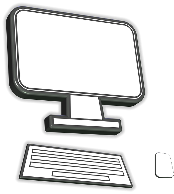 Computadora, Monitor, Teclado, Ratón