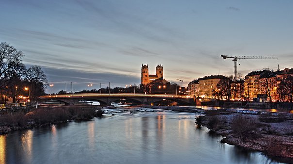 Free Munich Isar photo and picture