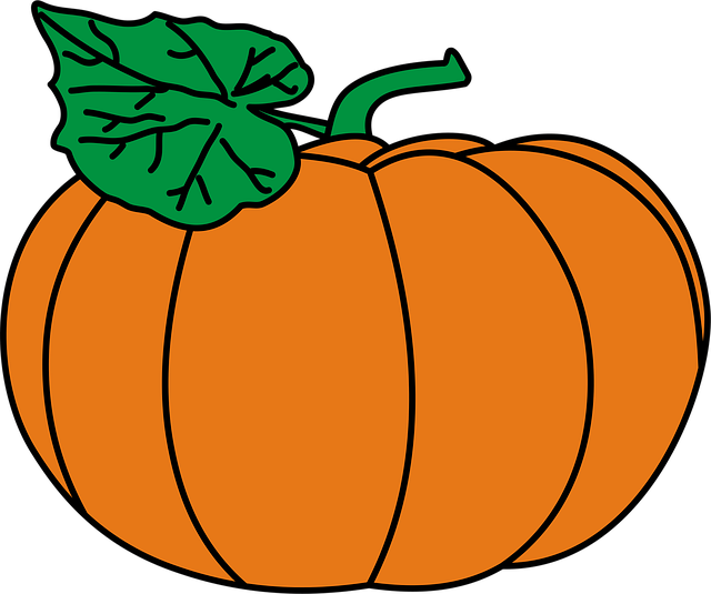 Free pumpkin fruit vegetable plant vector