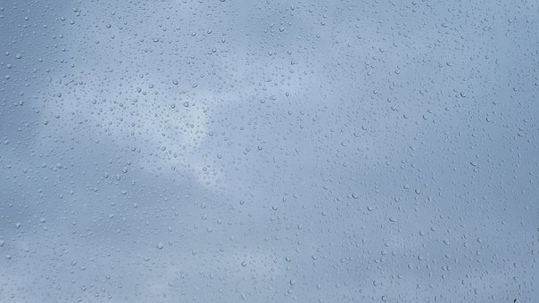 Regentropfen, Wasserperlen