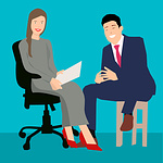 cartoon, interview, news