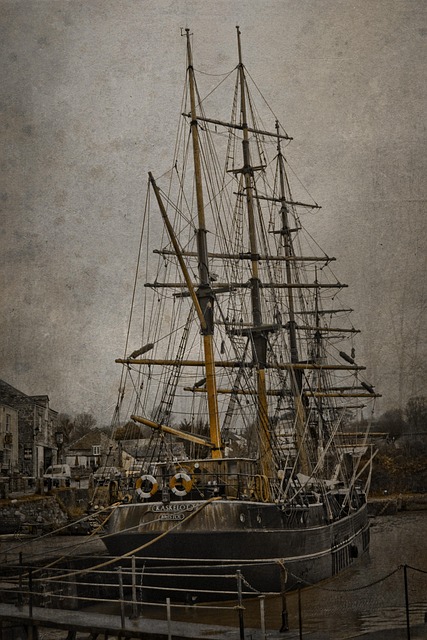 Charleston, Cornwall, England, Hafen