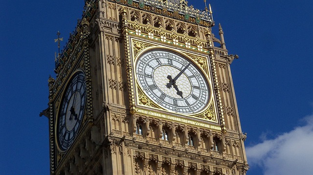 Big Ben, London, Watch, Thames
