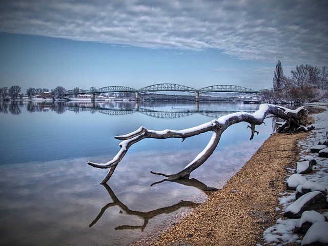 Free Danube Reflection photo and picture